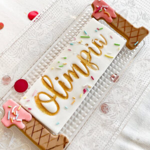 Set Biscotti con nome e numero - 6 pezzi