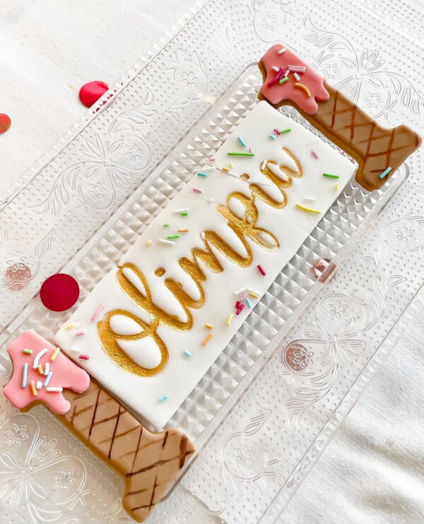 Set Biscotti con nome e numero - 6 pezzi